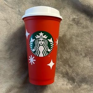 New Starbucks holiday red cup 25 years anniversary